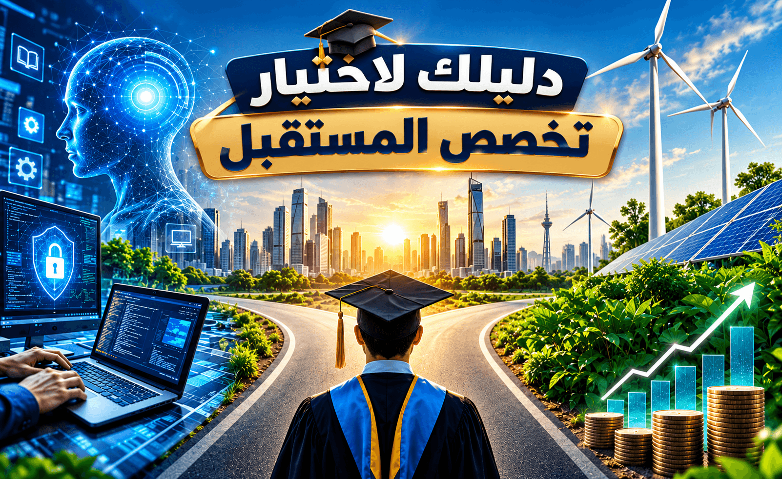 أفضل 15  تخصص جامعي للمستقبل