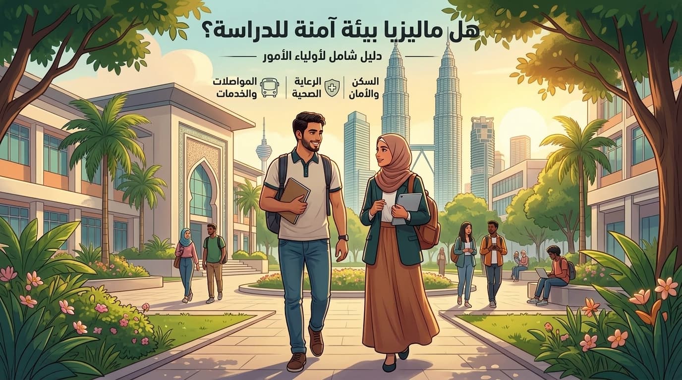 هل ماليزيا بيئة آمنة للدراسة بالنسبة للأبناء؟